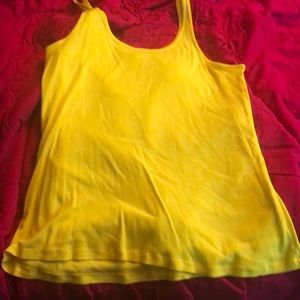 Yellow Tank Top